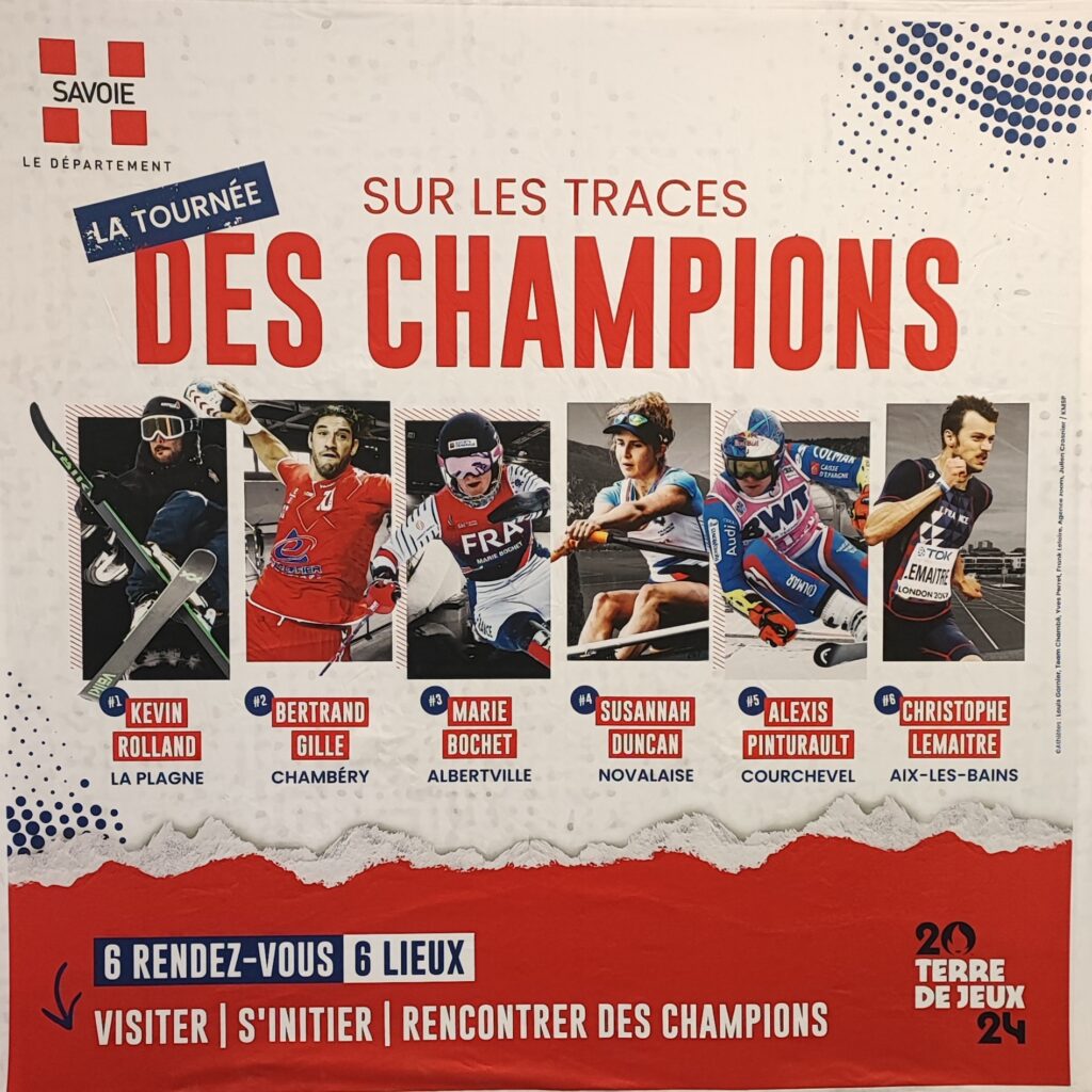 Sur les traces des champions